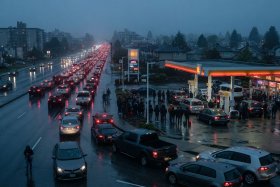 Главное за ночь и утро 15 июля: Крым в плотной блокаде, "чёрные" заправки в России, Украина миновала бензокризис - почему?
